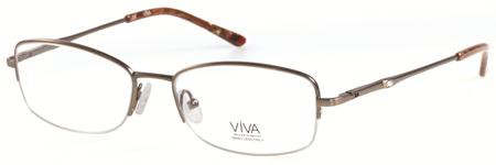 Viva VV-0307 (307) Eyeglasses, L39 (MBRN) - Matt Brown