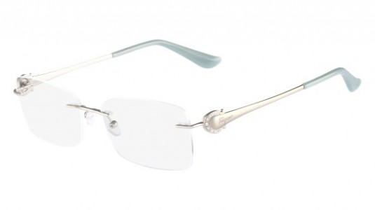 Ferragamo SF2128R Eyeglasses, (081) LIGHT GUNMETAL