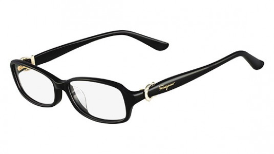 Ferragamo SF2628R Eyeglasses, (001) BLACK