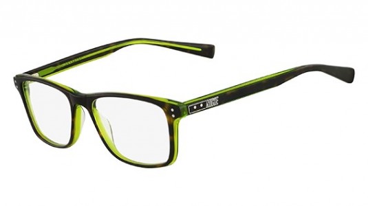 Nike NIKE 7222 Eyeglasses, (228) TORTOISE/CRYSTAL GREEN