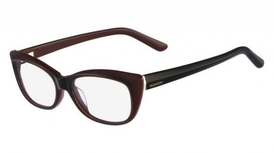 Valentino V2661 Eyeglasses, (204) CHOCOLATE