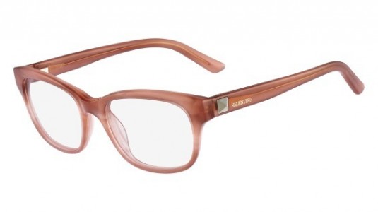 Valentino V2671 Eyeglasses, (601) STRIPED ROSE