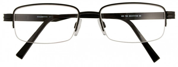 Magnetite MG789 Eyeglasses, 090 - Saint Black