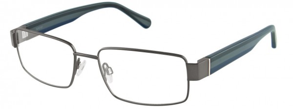 BMW Eyewear B6010 Eyeglasses, SATIN GUNMETAL