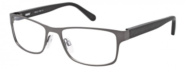 BMW Eyewear B6006 Eyeglasses, SATIN GUNMETAL