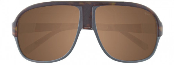 BMW Eyewear B6502 Sunglasses, 010 - Demi Amber & Dark Grey
