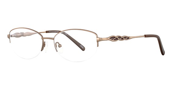Cote D'Azur CDA 232 Eyeglasses, 2 Gold/Brown