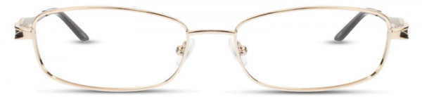Alternatives ALT-65 Eyeglasses, 2 - Gold / Black