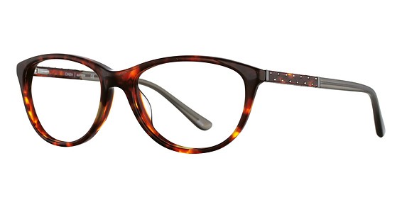 Cinzia Designs CIN-5024 Eyeglasses, 2 Tortoise/Smoke