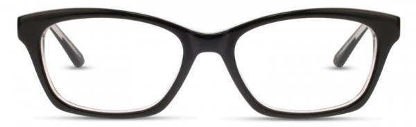 Adin Thomas AT-286 Eyeglasses, 3 - Black / Crystal