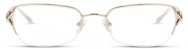 Gold Coast GC-112 Eyeglasses, 1 - Gold / Cocoa