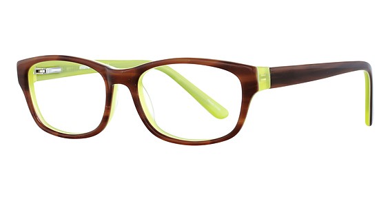 Seventeen 5384 Eyeglasses, Tortoise Lime