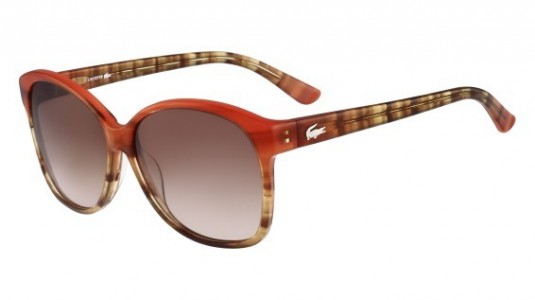 Lacoste L701S Sunglasses, (830) CORAL/BROWN GRADIENT