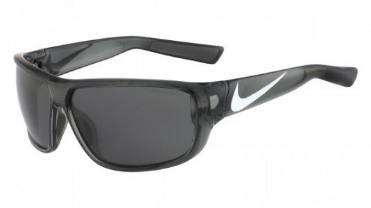 Nike NIKE MERCURIAL 8.0 EV0781 Sunglasses, (011) CRYSTAL MERCURY GREY/METALLIC SILVER WITH DARK GREY  LENS