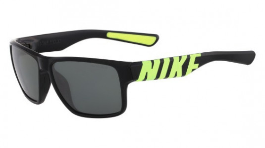 Nike NIKE MOJO P EV0785 Sunglasses, (071) BLACK/VOLT WITH GREY POLARIZED LENS