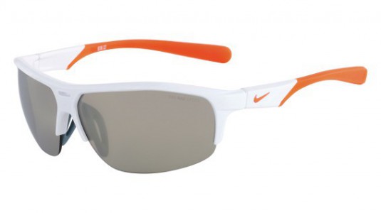 Nike RUN X2 R EV0799 Sunglasses, 106 WH/HPR CRIM/SMK SUPR SILV FL
