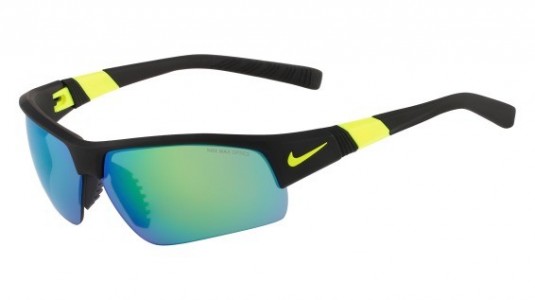 Nike SHOW X2-XL R EV0808 Sunglasses, 050 MT BLK/VLT/GR w/ML GR FL/GRY L