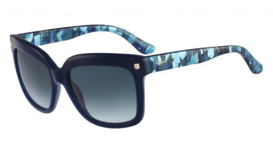 Ferragamo SF676S Sunglasses, 420 BLUE