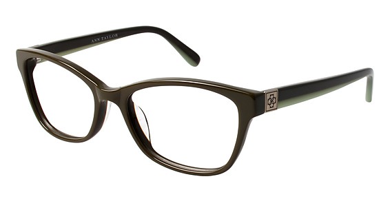 Ann Taylor AT305 Eyeglasses, C02 Olive Green