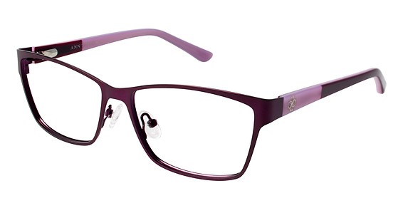 Ann Taylor AT205 Eyeglasses, C03 Matte Purple/Dark Purple/Light Purple