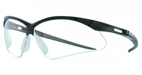 Hilco OnGuard PMXTRME Plano Safety Eyewear, Black With Clear Lens