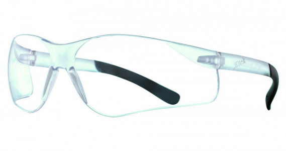Hilco OnGuard VENTURE ll Plano Safety Eyewear, Black With Clear Lens