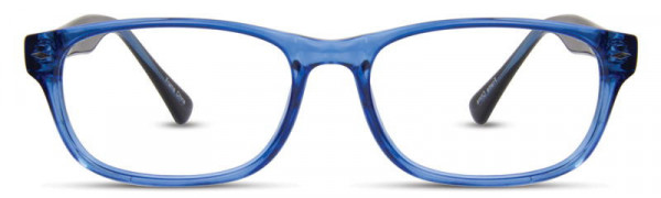 Elements EL-168 Eyeglasses, 3 - Blue / Black