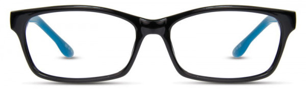 Elements EL-172 Eyeglasses, 3 - Black / Turquoise