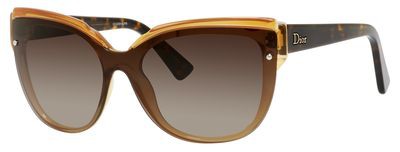 Christian Dior Dior Glisten 3/S Sunglasses, 0EQF(S9) Salmon Yellow