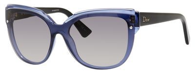 Christian Dior Dior Glisten 3/S Sunglasses, 0EU5(EU) Crystal Opal Blue
