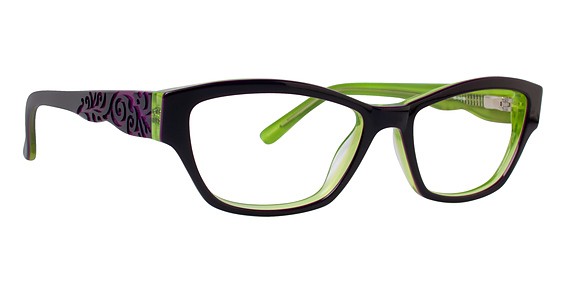 XOXO Spirit Eyeglasses, PPGN Purple/Green