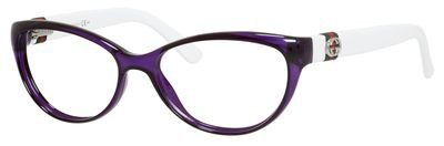 Gucci Gucci 3682 Eyeglasses, 04UK(00) Transparent Violet