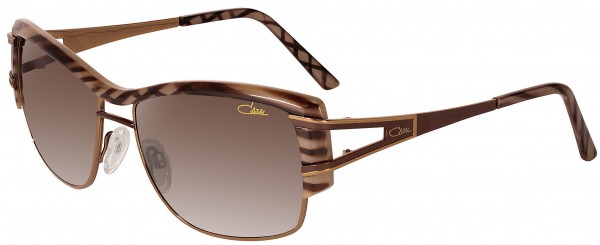 Cazal Cazal 9052 Sunglasses, 002 Brown Striped-Coffee/Brown Gradient lenses