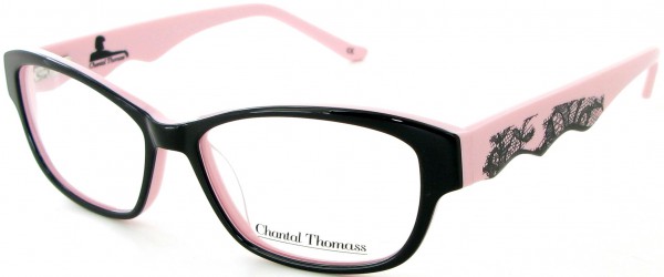Chantal Thomass CT 14001 Eyeglasses, BLACK-PINK (C3)