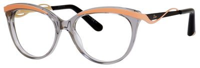Christian Dior Dior 3279 Eyeglasses, 08LE(00) Gray Black Coral