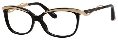 Christian Dior Dior 3280 Eyeglasses, 0QXT(00) Black Rose Gold