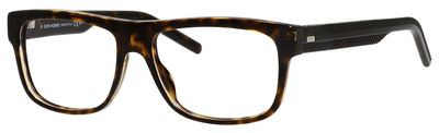 Dior Homme Black Tie 190 Eyeglasses, 098B(00) Havana Crystal