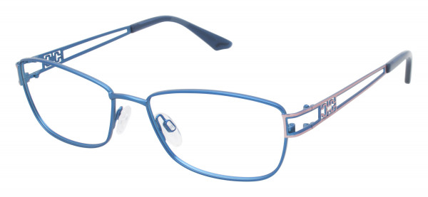 Brendel 902093 Eyeglasses, Blue/Rose - 70 (BLU)