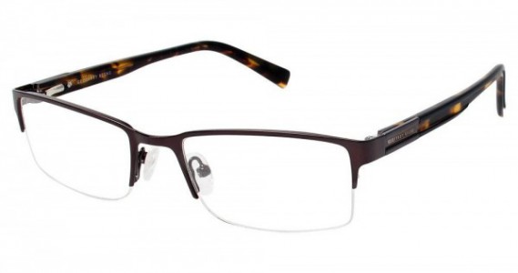 Geoffrey Beene G412 Eyeglasses, Brown (BRN)