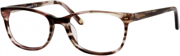 Liz Claiborne L 607 Eyeglasses, 01T5 Pink Striated