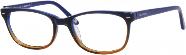 Liz Claiborne L 607 Eyeglasses, 01X4 Blue Fade