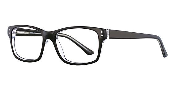 Elan 3007 Eyeglasses, Black/Crystal