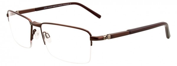 Pentax P9995 Eyeglasses, SATIN CHOCOLATE