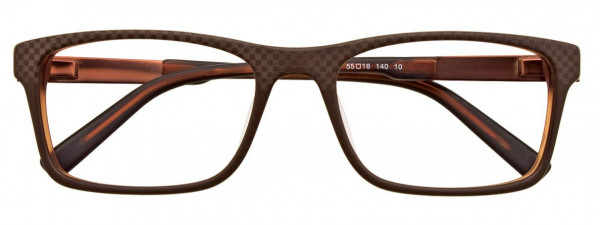 Takumi TK941 Eyeglasses, 010 - Dark Brown & Brown