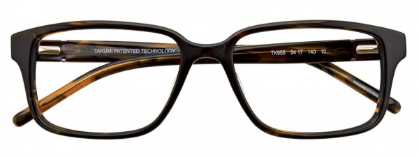 Takumi TK955 Eyeglasses, 010 - Brown Marbled