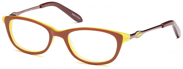 Di Caprio DC131 Eyeglasses, Brown