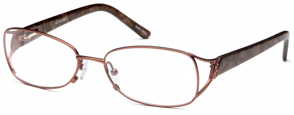 Di Caprio DC135 Eyeglasses, Brown