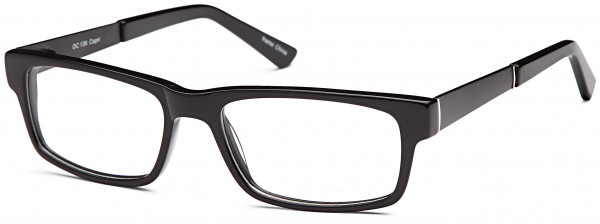 Di Caprio DC136 Eyeglasses, Black