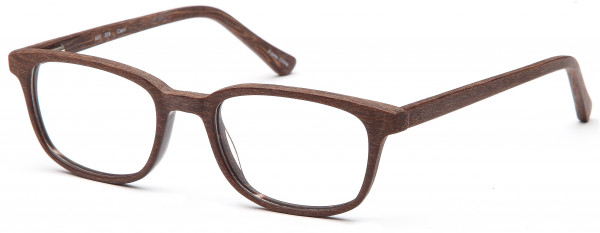 Artistik Eyewear ART 309 Eyeglasses, Brown Wood
