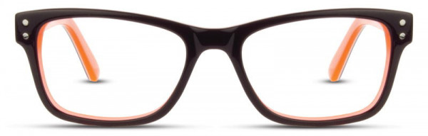 David Benjamin Glow Eyeglasses, 3 - Purple / Orange